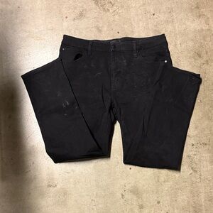 Quince Black Straight Leg Women Jeans